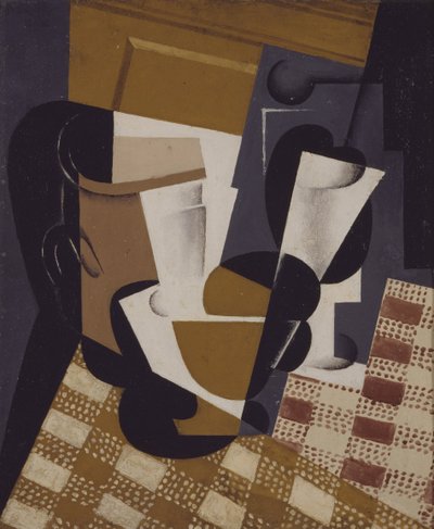 Brocca e bicchiere da Juan Gris